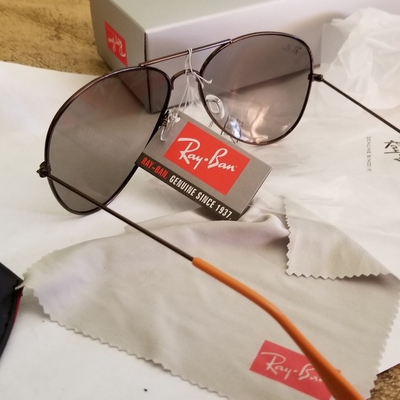 Ray-Ban Other - Nwt ray ban unisex aviator 58mm sunglasses ray ban